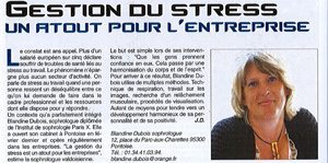 illustration revue de presse sophrologue Blandine Dubois illustration revue de presse sophrologue Blandine Dubois