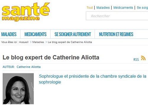 blog expert catherine aliotta sante magazine