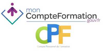 logo cpf logo compte personnel de formation