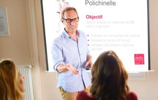 formation sophrologue diaporamas projetés