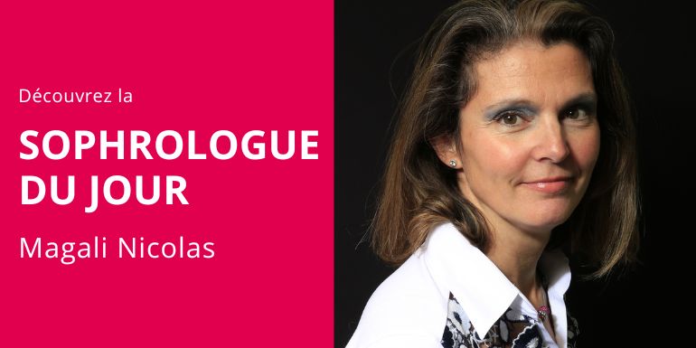 La sophrologue Magali Nicolas au Salon H24 Emploi Formation sophrologue Magali Nicolas